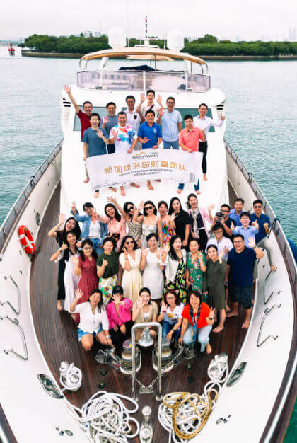 Team Building Activities on Zenith Yacht Charters