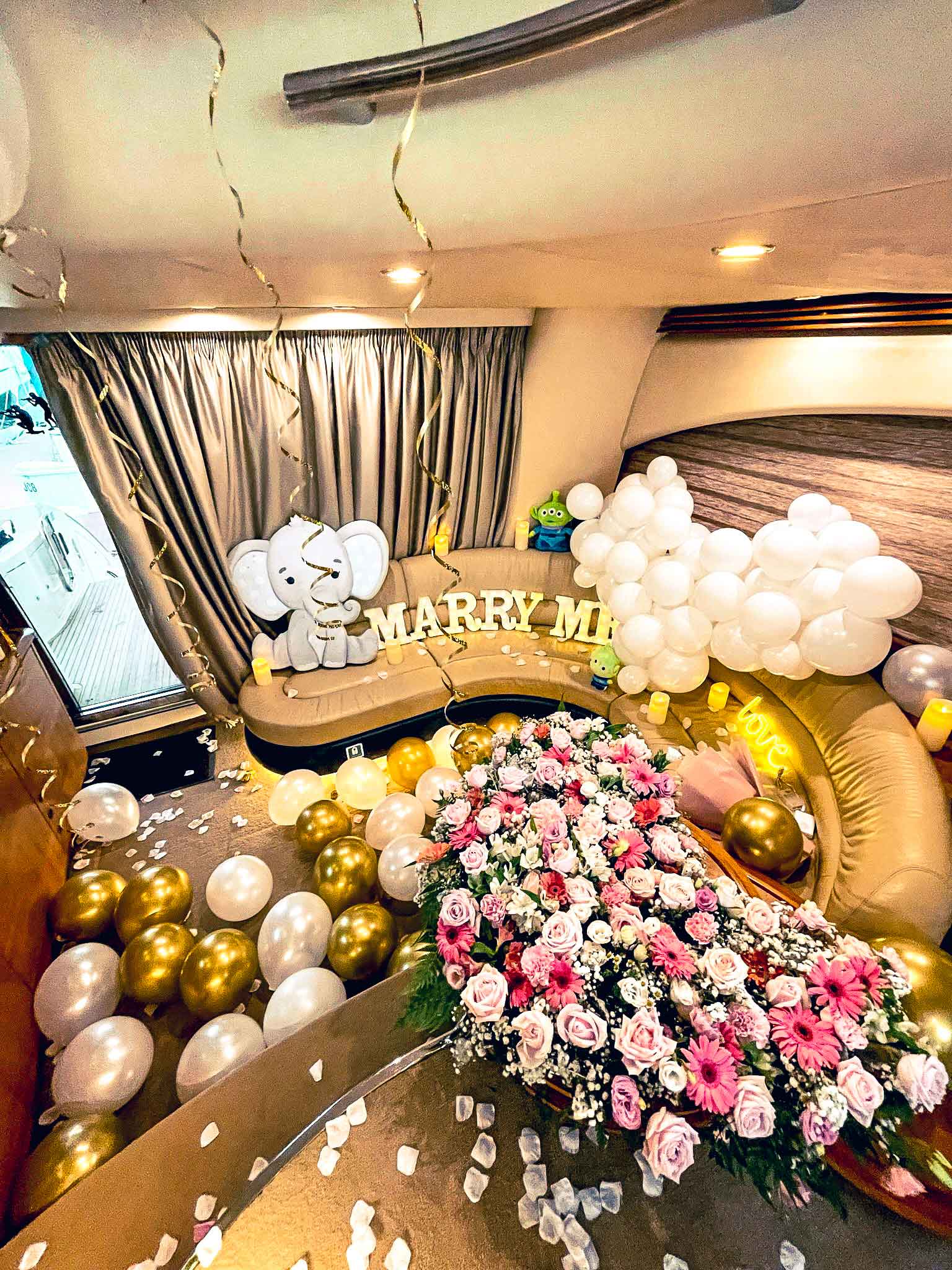 yacht wedding package singapore